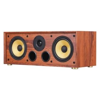 【R.H 獵戰】6.5吋HIFI高保真音響 木質無源中置音箱 家庭影院音箱 發燒級音響 家用環繞音響 喇叭
