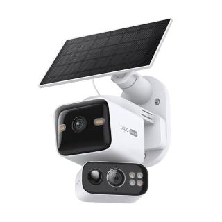 【TP-Link】Tapo C645D KIT 雙2K300萬畫素 太陽能+電池機Wi-Fi無線監視器 室內/室外 望遠+廣角鏡頭 攝影機