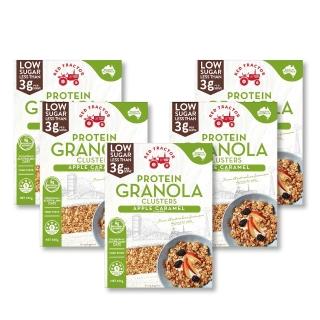 【Red Tractor】低糖烘烤堅果穀物燕麥片-蘋果焦糖(麥片、燕麥片、穀物、堅果-450gx5包/箱)