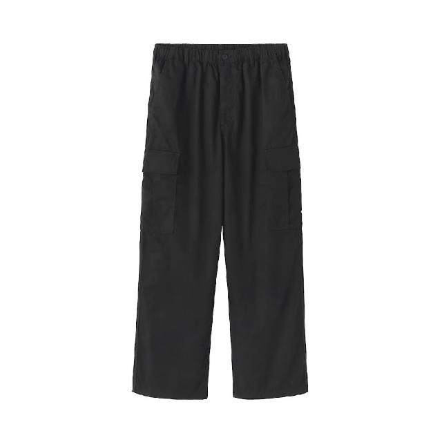 【MUJI 無印良品】男水洗棉舒適工作褲(深灰/黑色/深綠)
