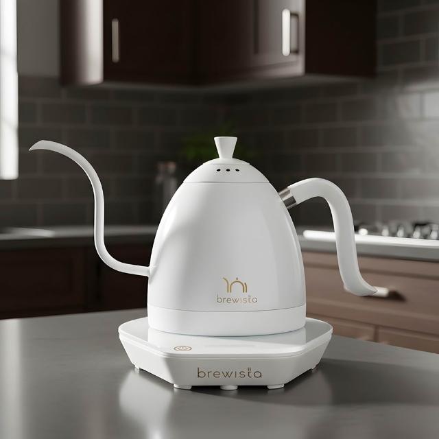 【Brewista】鵝頸溫控壺 智慧電子手沖壺 V3 Pro 600ml（繽紛多色款）
