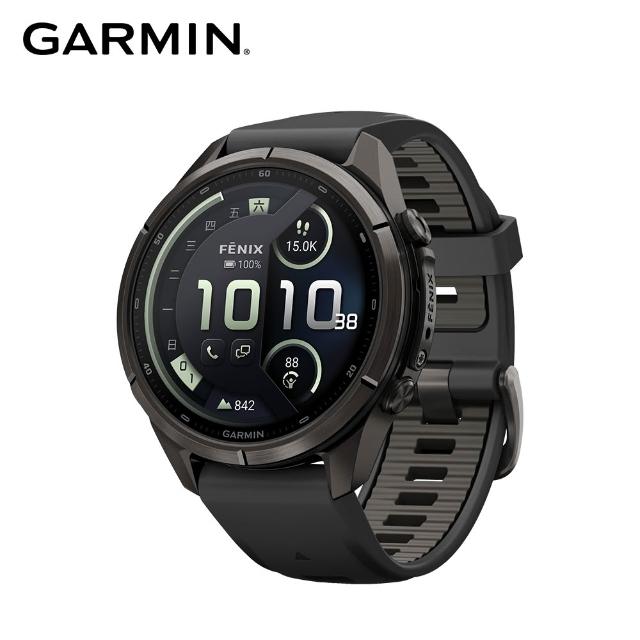 【GARMIN】Fenix 9 Pro AMOLED 全方位戶外進階GPS智慧腕錶 43mm (inReach版)