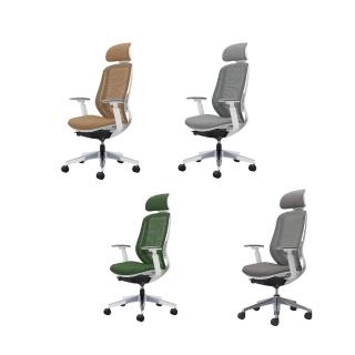 【OKAMURA】Sylphy 日本原裝進口 人體工學椅｜多色挑選 含頭枕 網背 多密度泡棉坐墊 鋁合金腳｜YC Global