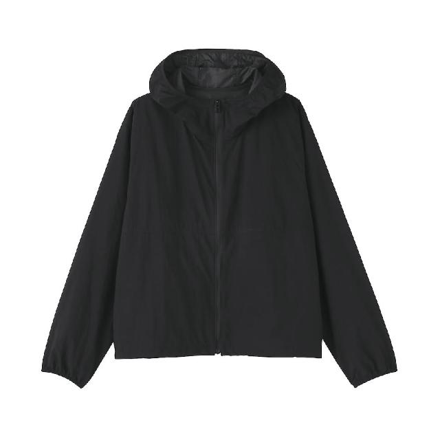 【MUJI 無印良品】女撥水加工可攜式風衣外套(象牙白/灰白/黑色/煙燻粉)