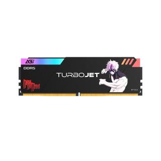 【AGI】膽大黨|UD858 Turbojet DDR5-6000 32GB(16GBx2)超頻記憶體(邪視款)