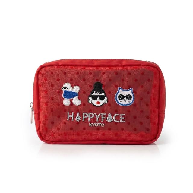【HAPPYFACE】輕旅時尚網紗化妝包 (C26262)