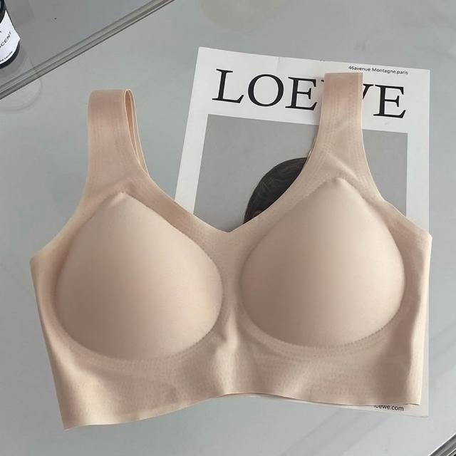 【LEESA】運動內衣\無排扣內衣\女生內衣\無鋼圈內衣\固定杯內衣\薄款內衣\美背內衣\親膚\無痕內