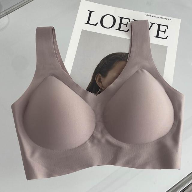 【LEESA】運動內衣\無排扣內衣\女生內衣\無鋼圈內衣\固定杯內衣\薄款內衣\美背內衣\親膚\無痕內