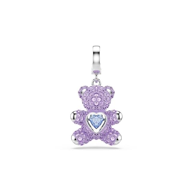 【SWAROVSKI 施華洛世奇】官方直營 Idyllia Charm 西瓜/泰迪熊/蜜蜂/愛心鑰匙/幸運草 掛件 吊墜 多款可選