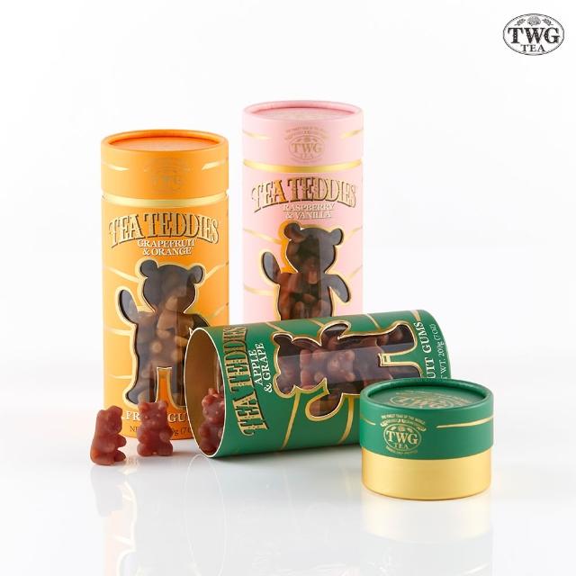 TWG Tea】茶香泰迪3入組Tea Teddies (200g/罐) - momo購物網- 好評推薦