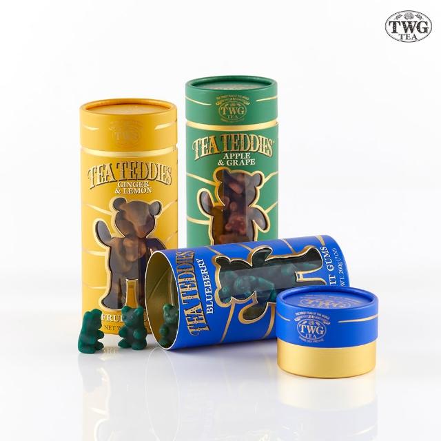 【TWG Tea】茶香泰迪3入組 Tea Teddies (200g/罐)
