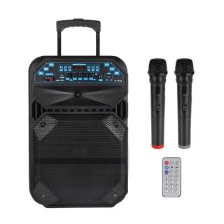 【R.H 獵戰】12吋戶外藍牙音響 大功率無線音箱 廣場舞音響 移動拉桿音箱 K歌音響 戶外演出音箱