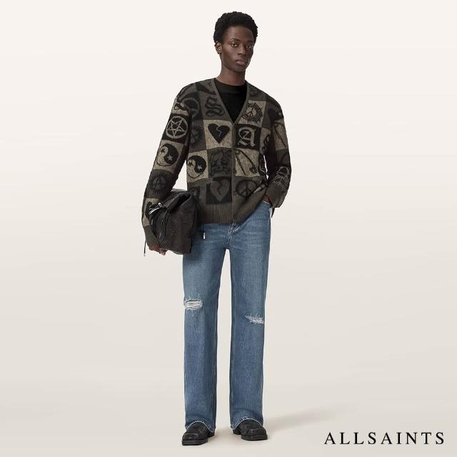 【ALLSAINTS】羊毛混紡緹花針織外套 洋裝斜背包 (多款任選)