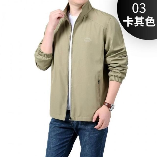 【巴黎精品】多款現貨+預購 衝鋒衣防風外套防潑水立領夾克(薄款連帽簡約休閒百搭男外套4款a1fa35)