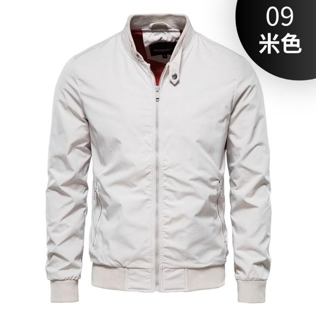 【巴黎精品】多款現貨+預購 衝鋒衣防風外套防潑水立領夾克(薄款連帽簡約休閒百搭男外套4款a1fa35)