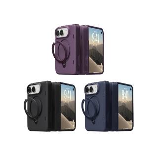 【TORRAS 圖拉斯】iPhone Duo Ostand Q3 Spin經典防摔氣囊四象限旋轉支架手機殼