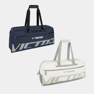 【VICTOR 勝利體育】VICTOR Select 球星優選 矩形包 羽毛球拍包 ( BR2608 LV/B 月光白+破曉灰/海王藍 )